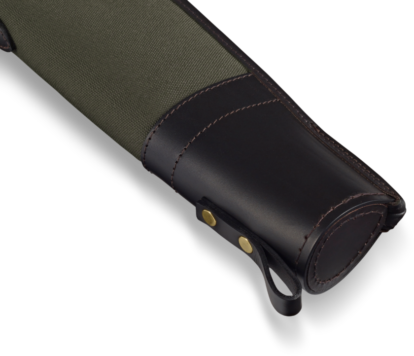Croots England - Double Shotgun Slip with Flap and Zip - Handmade in ...