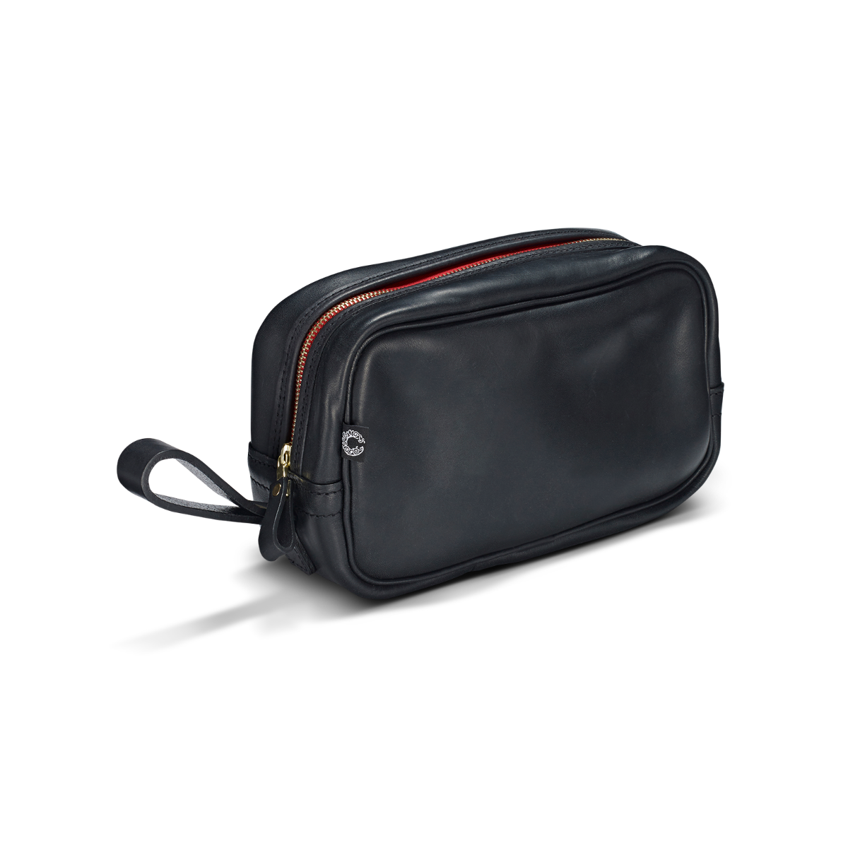 Black Washbag / Dopp Kit, Men's Canvas Toiletry Bag