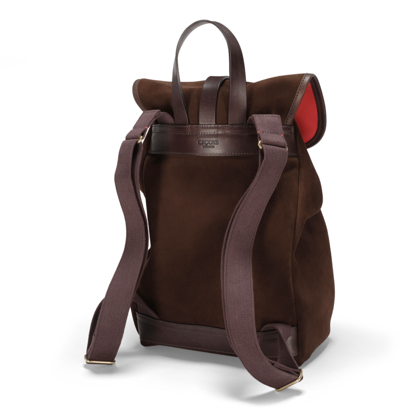 Croots England - Rucksack- Brown - Handmade in England.